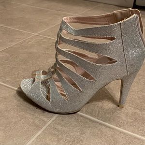 Ashley Stewart Caged Heels